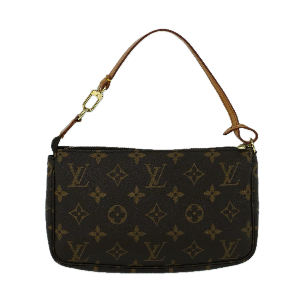 LOUIS VUITTON Monogram Pochette Accessoires Pouch M51980 LV Auth 57447