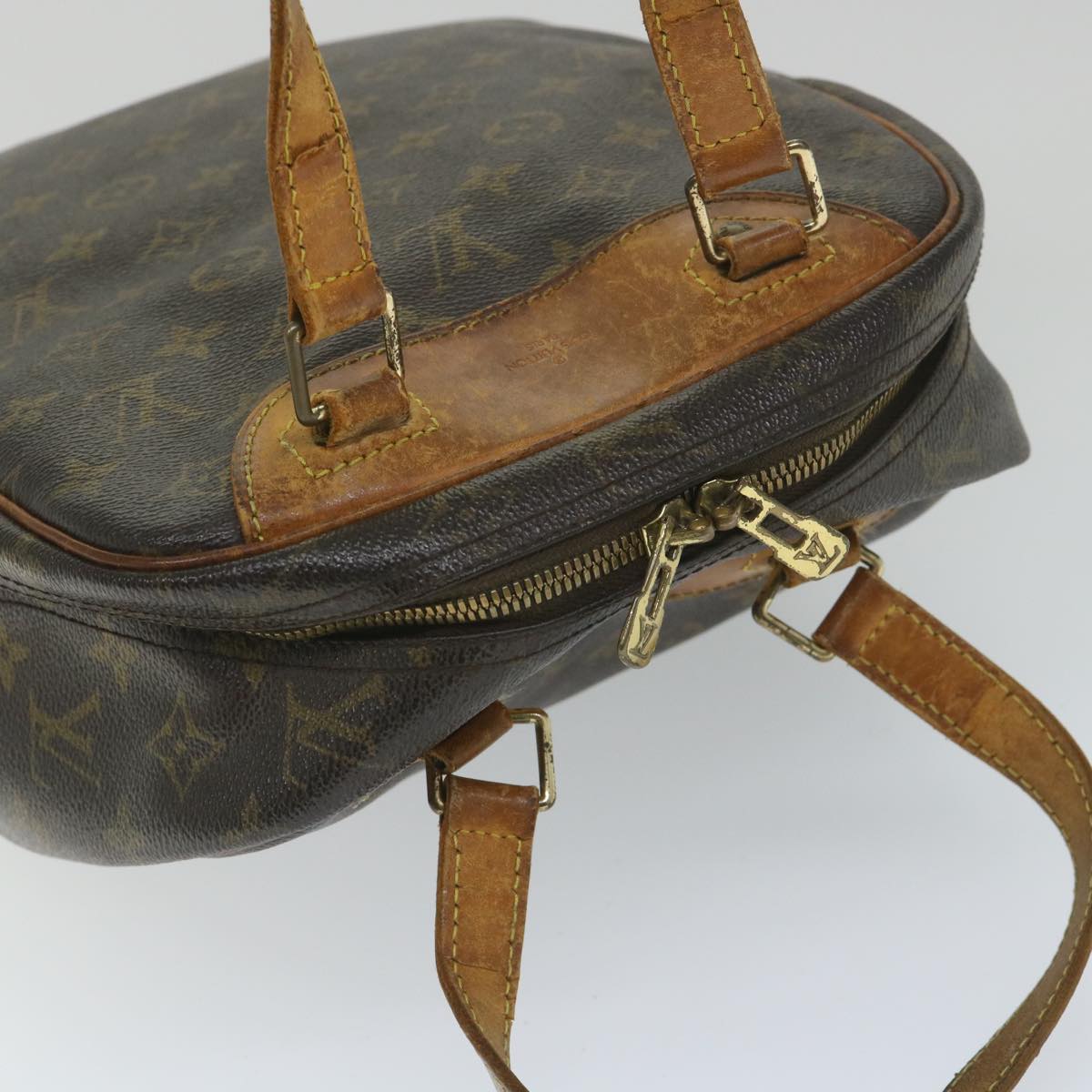 LOUIS VUITTON Monogram Excursion Hand Bag M41450 LV Auth 57450