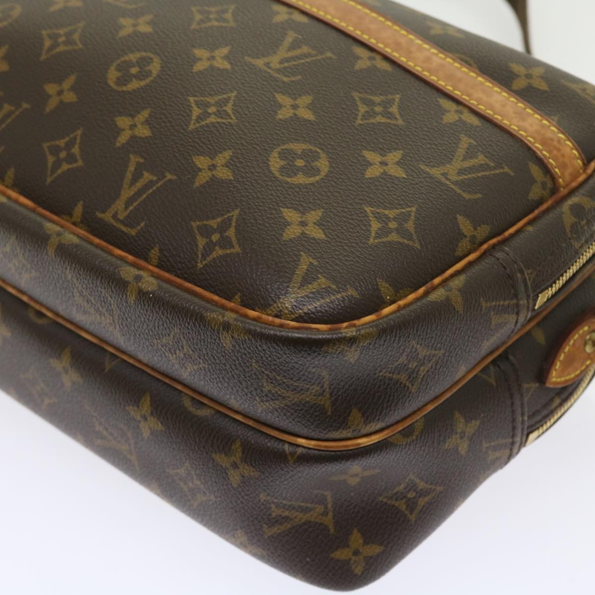 LOUIS VUITTON Monogram Reporter PM Shoulder Bag M45254 LV Auth 57460