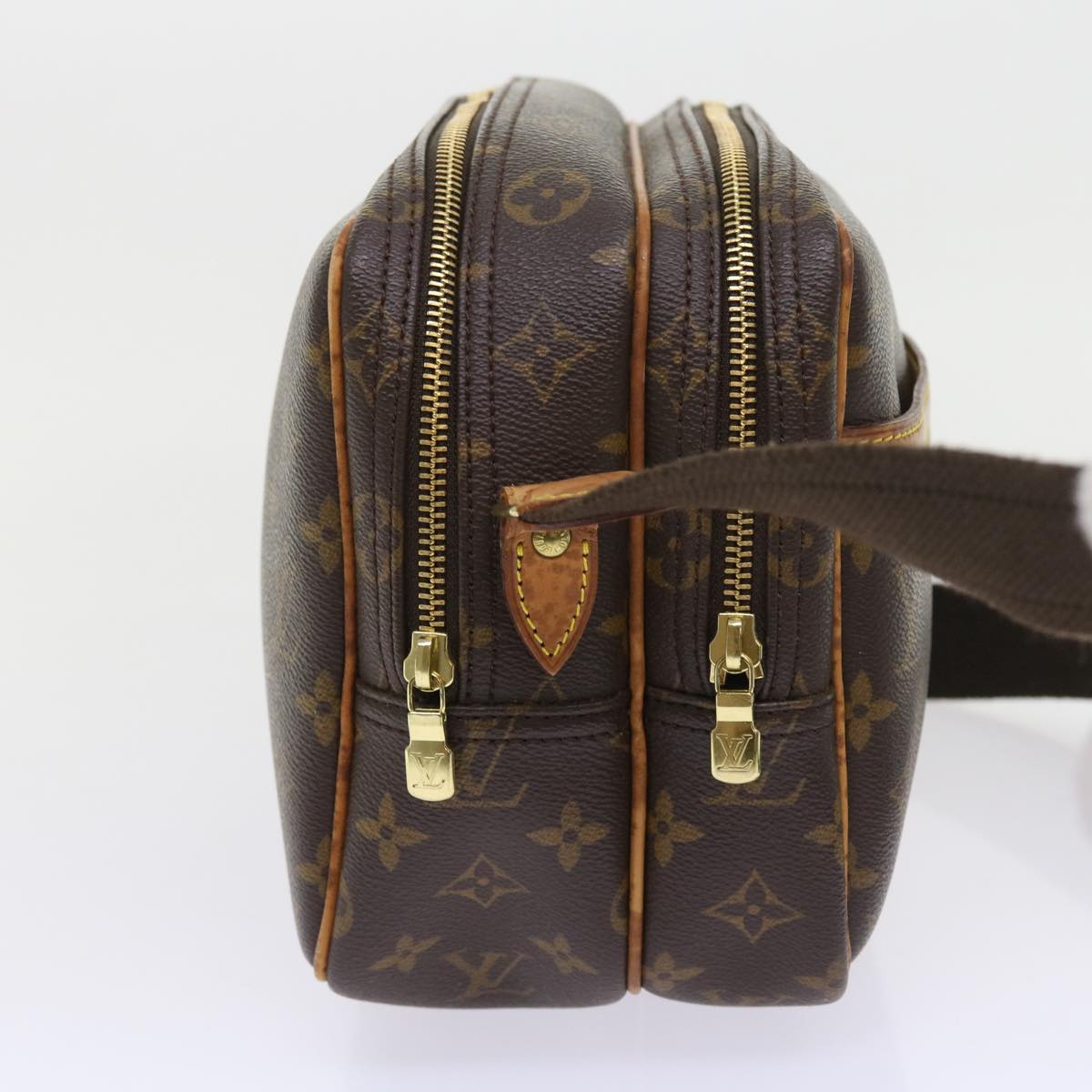 LOUIS VUITTON Monogram Reporter PM Shoulder Bag M45254 LV Auth 57460