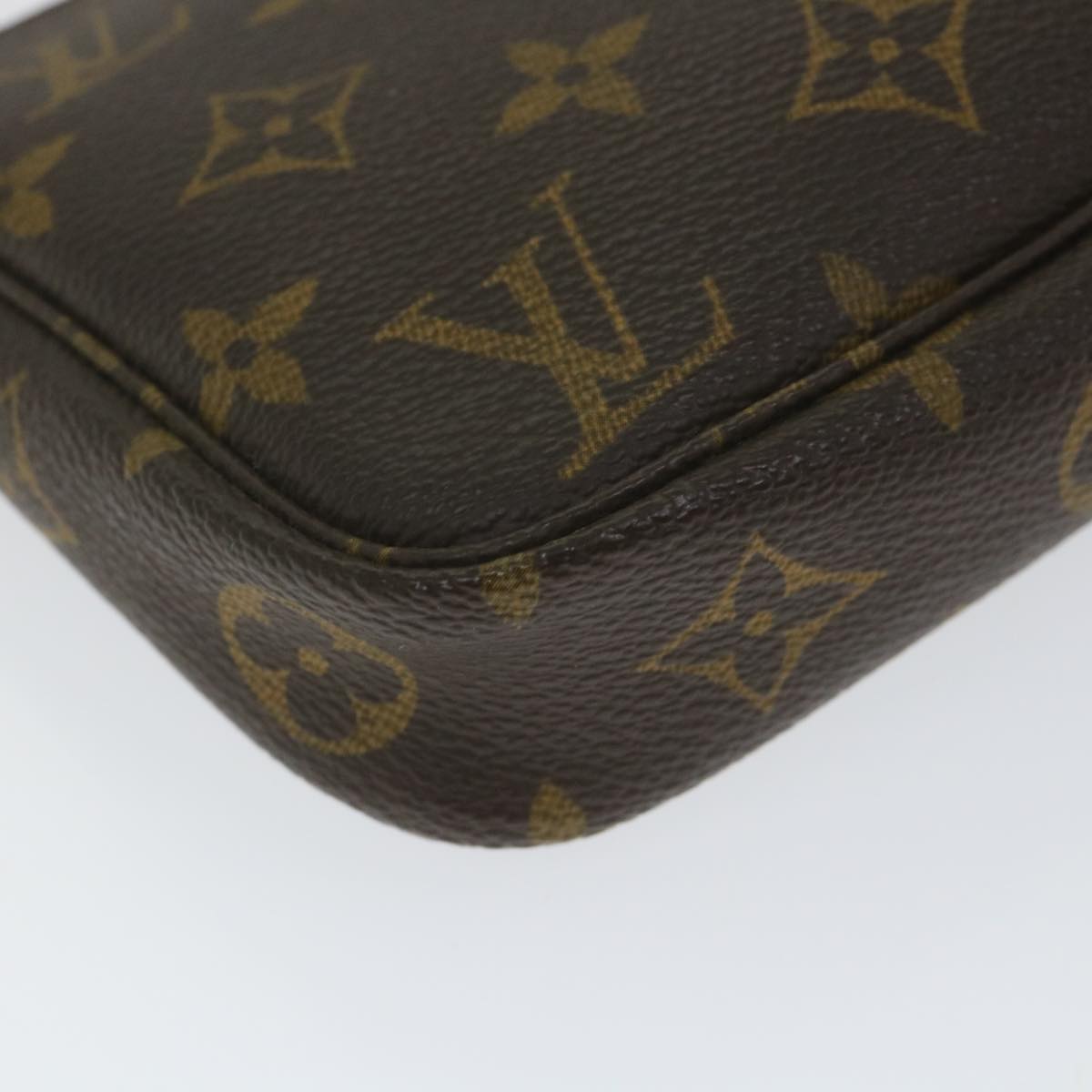 LOUIS VUITTON Monogram Pochette Accessoires Pouch M51980 LV Auth 57461