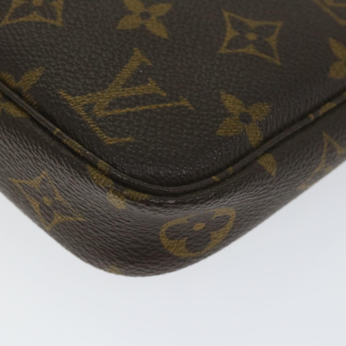 LOUIS VUITTON Monogram Pochette Accessoires Pouch M51980 LV Auth 57461