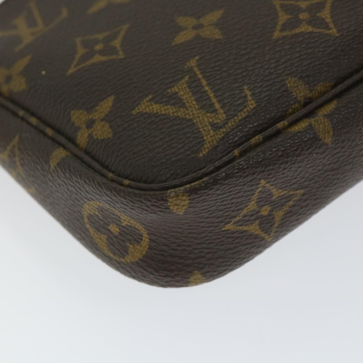 LOUIS VUITTON Monogram Pochette Accessoires Pouch M51980 LV Auth 57461