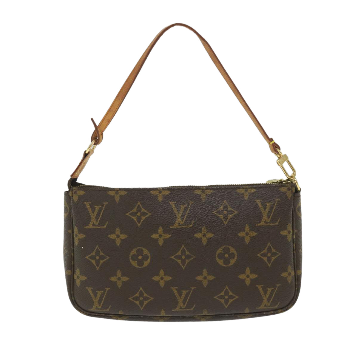 LOUIS VUITTON Monogram Pochette Accessoires Pouch M51980 LV Auth 57461