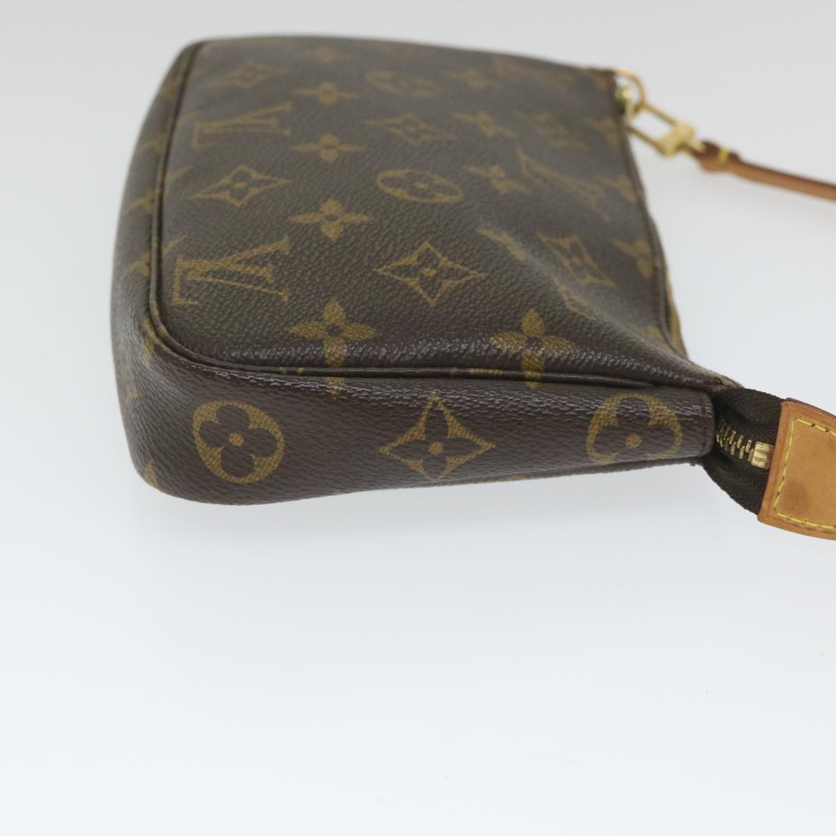 LOUIS VUITTON Monogram Pochette Accessoires Pouch M51980 LV Auth 57461