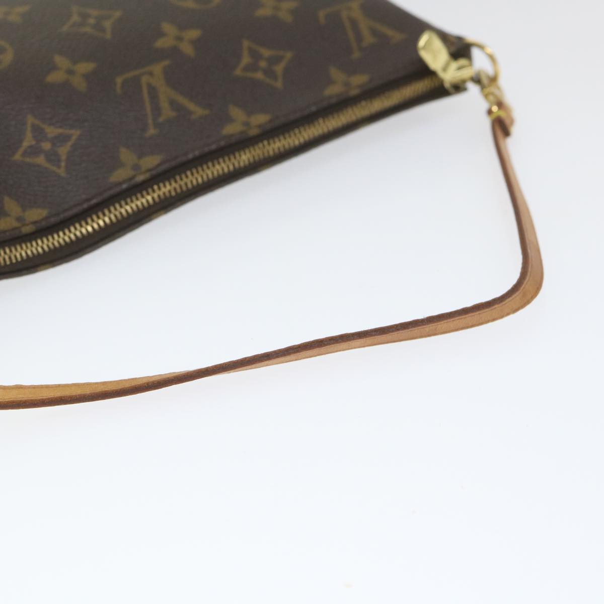 LOUIS VUITTON Monogram Pochette Accessoires Pouch M51980 LV Auth 57461