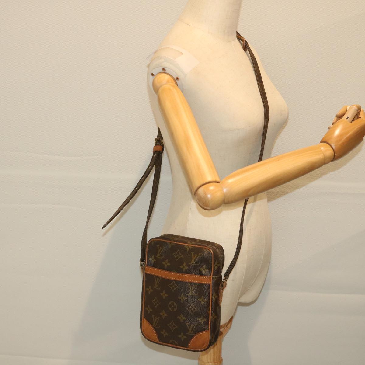 LOUIS VUITTON Monogram Danube Shoulder Bag M45266 LV Auth 57462