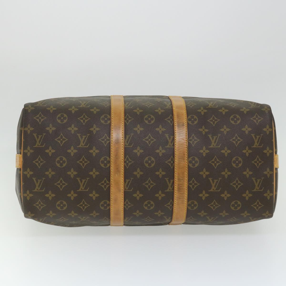 LOUIS VUITTON Monogram Keepall Bandouliere 45 Boston Bag M41418 LV Auth 57474