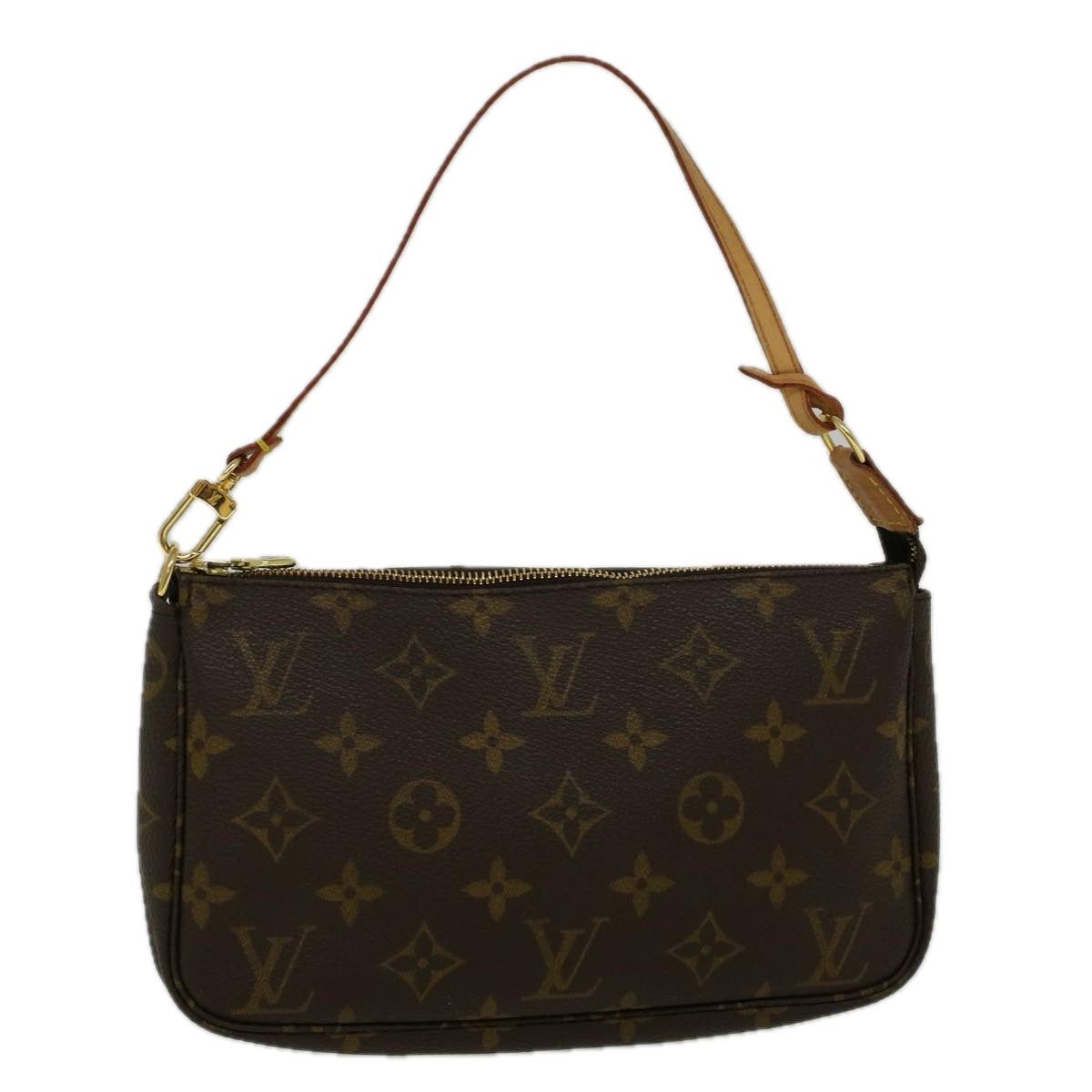 LOUIS VUITTON Monogram Pochette Accessoires Pouch M51980 LV Auth 57554