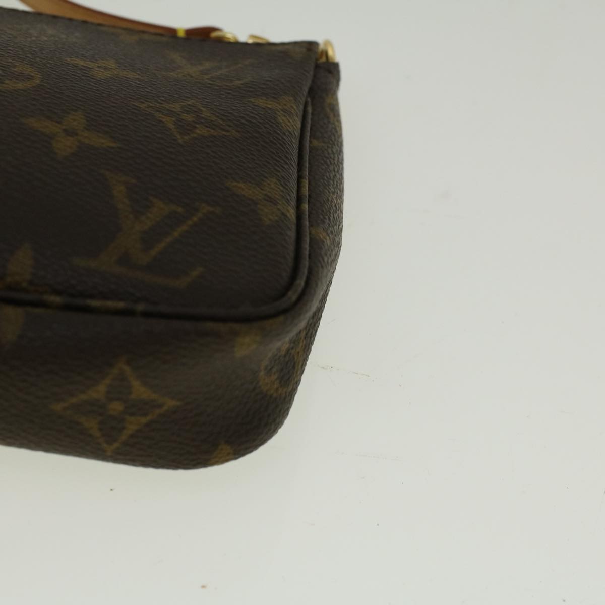 LOUIS VUITTON Monogram Pochette Accessoires Pouch M51980 LV Auth 57554