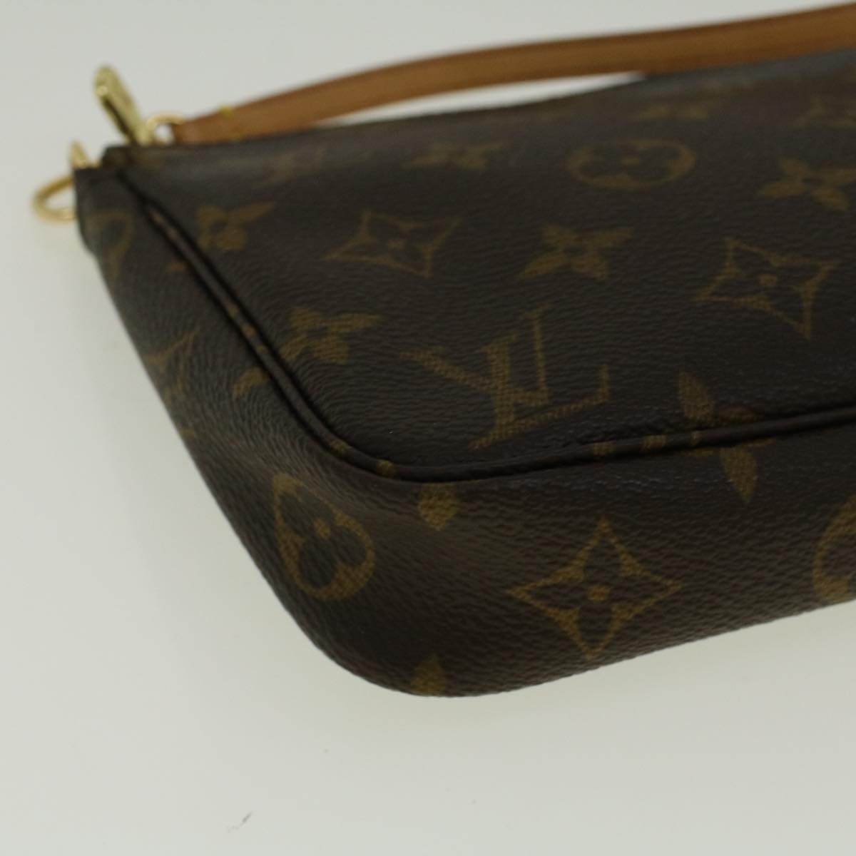 LOUIS VUITTON Monogram Pochette Accessoires Pouch M51980 LV Auth 57554