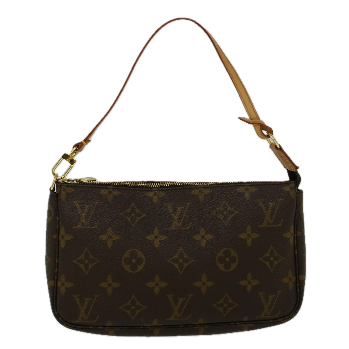 LOUIS VUITTON Monogram Pochette Accessoires Pouch M51980 LV Auth 57554