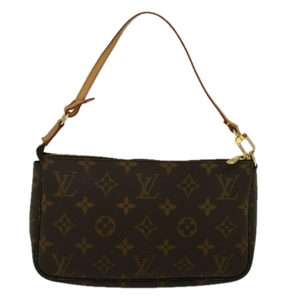 LOUIS VUITTON Monogram Pochette Accessoires Pouch M51980 LV Auth 57554