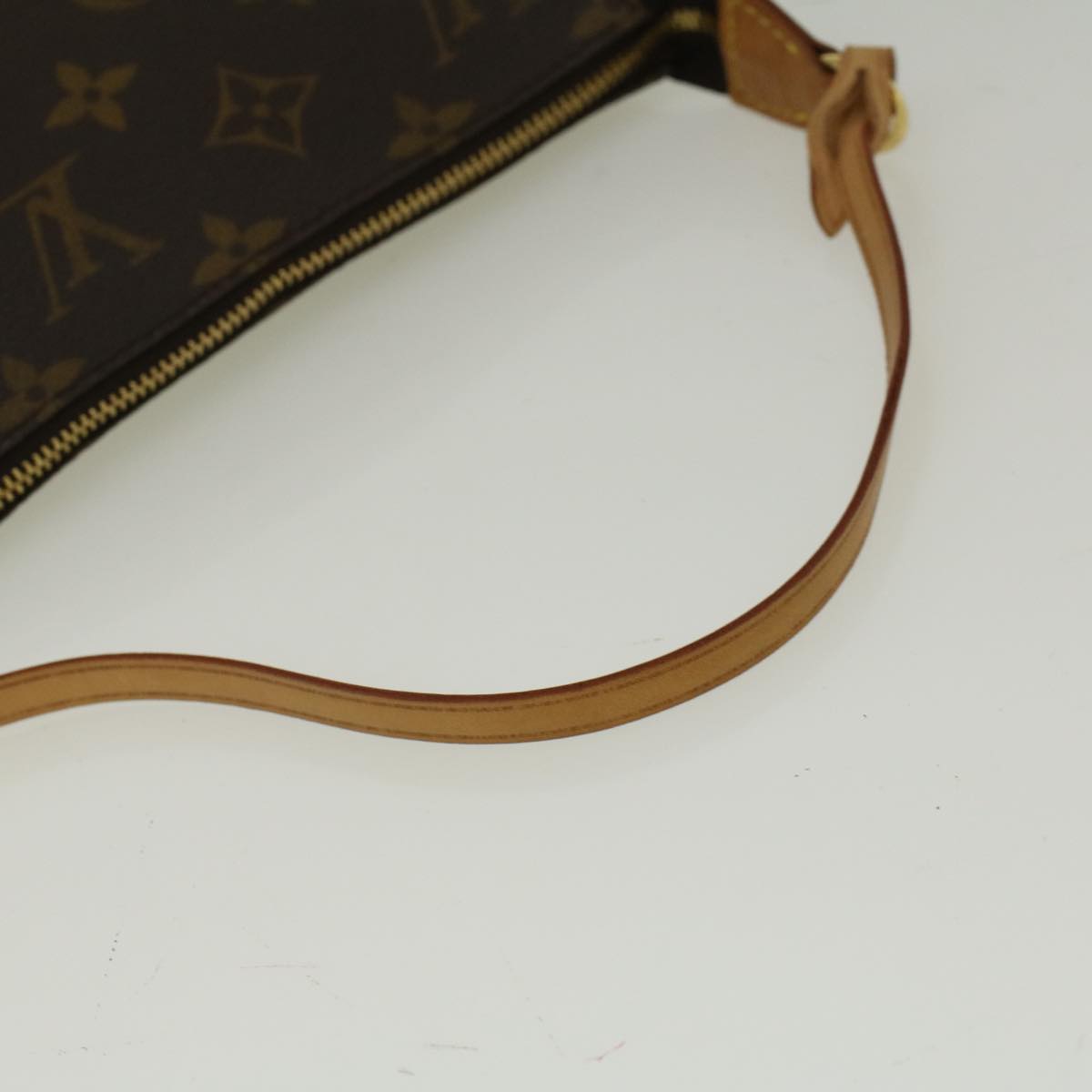 LOUIS VUITTON Monogram Pochette Accessoires Pouch M51980 LV Auth 57554