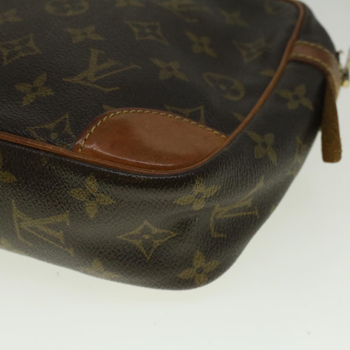 LOUIS VUITTON Monogram Compiegne 28 Clutch Bag M51845 LV Auth 57582