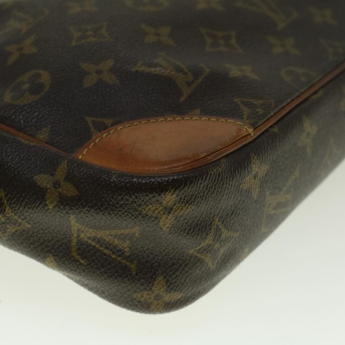 LOUIS VUITTON Monogram Compiegne 28 Clutch Bag M51845 LV Auth 57582