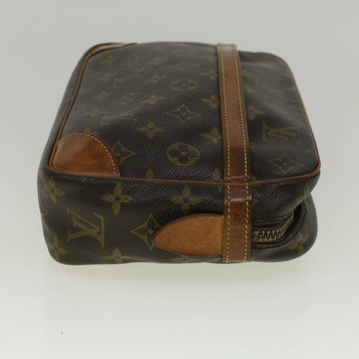 LOUIS VUITTON Monogram Compiegne 28 Clutch Bag M51845 LV Auth 57582