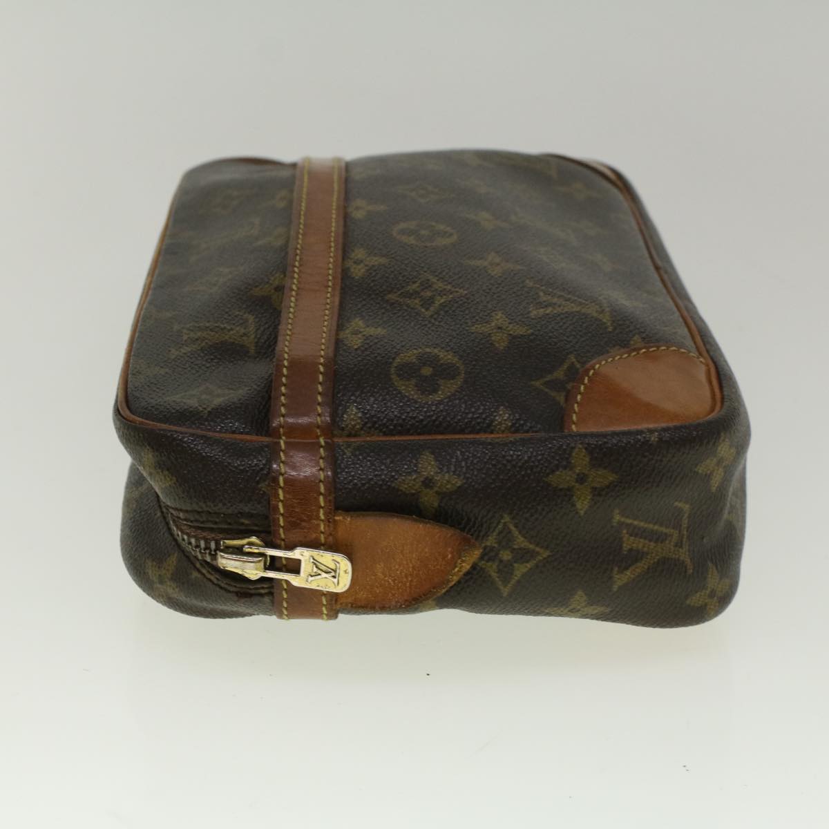 LOUIS VUITTON Monogram Compiegne 28 Clutch Bag M51845 LV Auth 57582