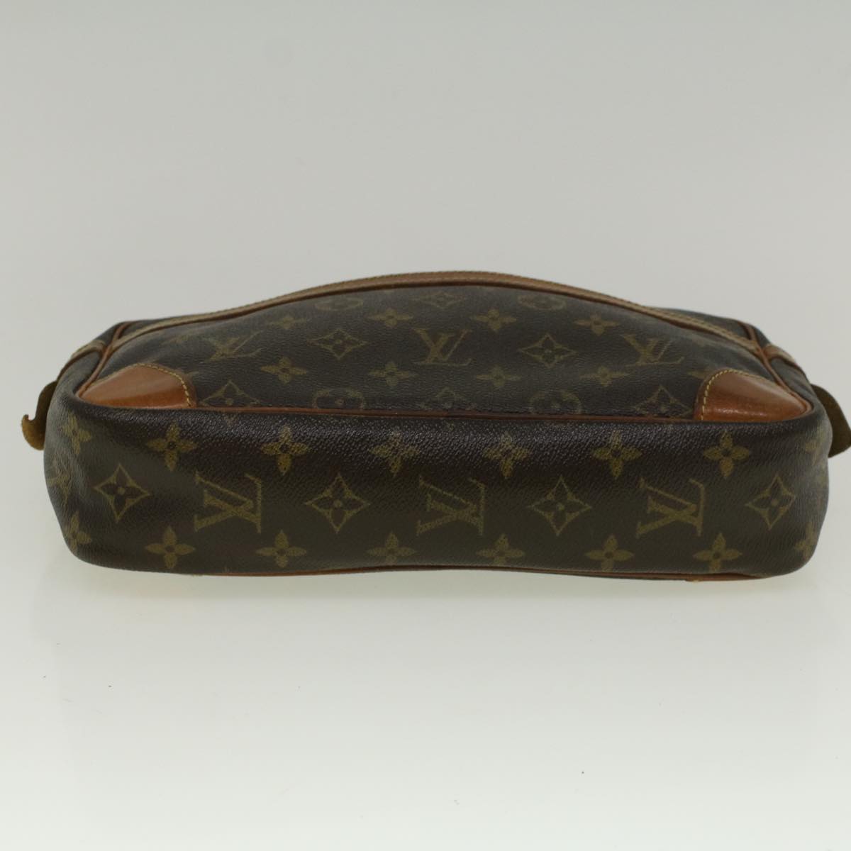 LOUIS VUITTON Monogram Compiegne 28 Clutch Bag M51845 LV Auth 57582