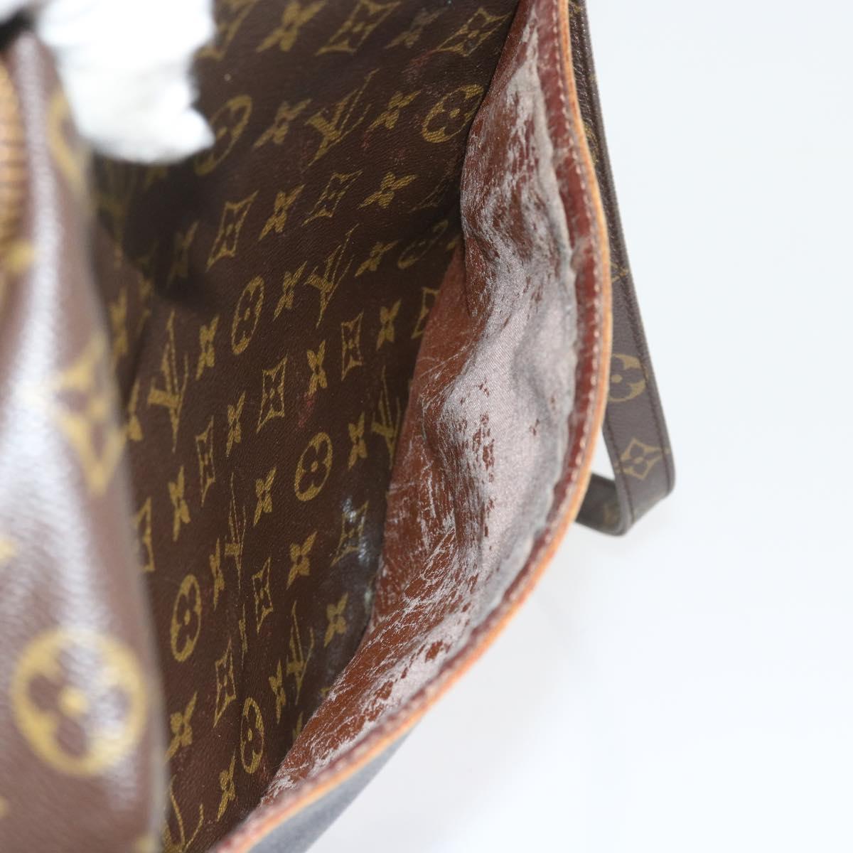 LOUIS VUITTON Monogram Danube GM Shoulder Bag M45262 LV Auth 57592