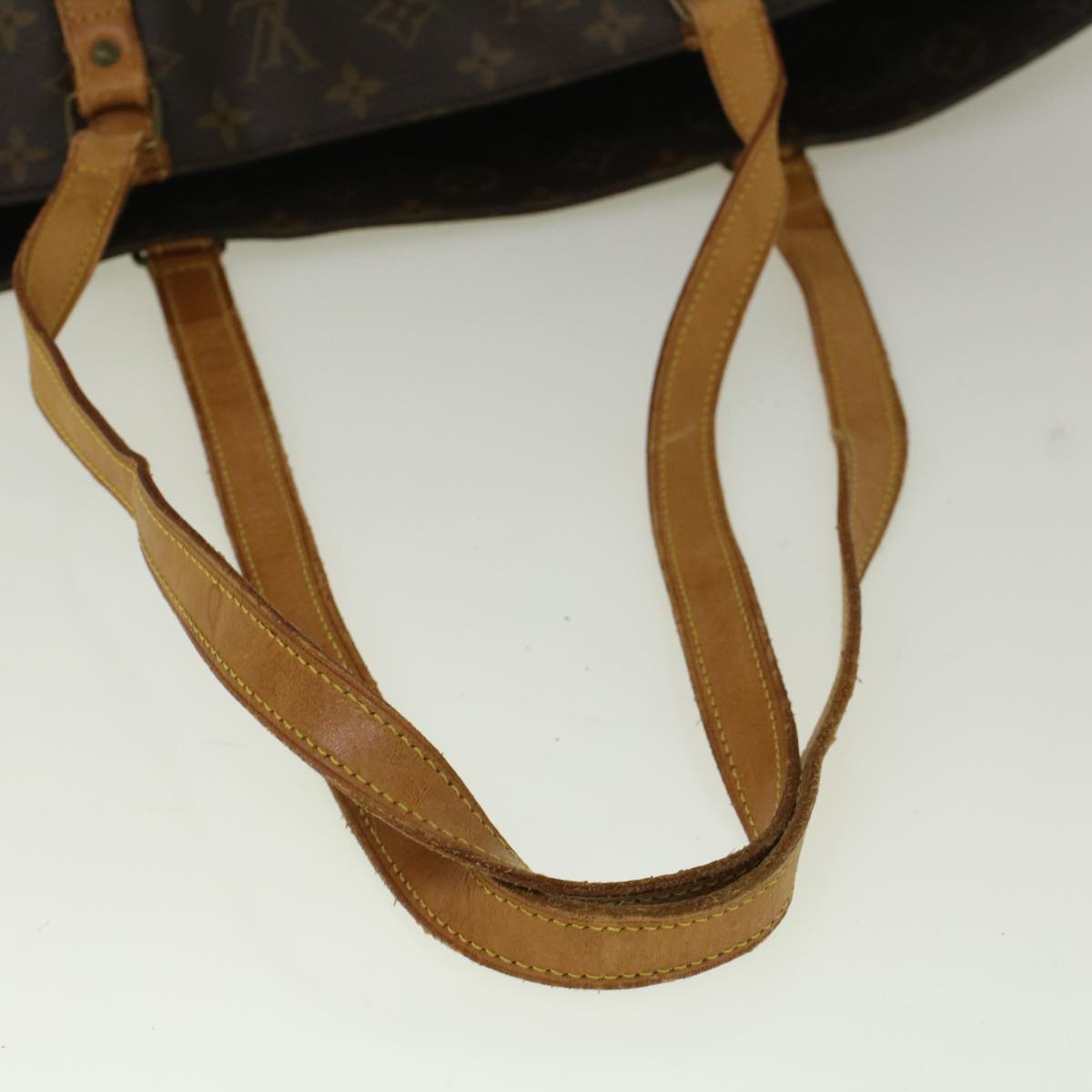 LOUIS VUITTON Monogram Sac Shopping Tote Bag M51108 LV Auth 57684