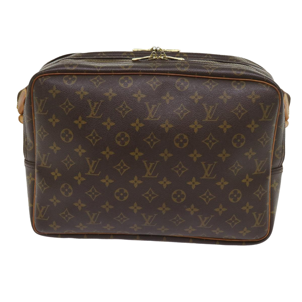 LOUIS VUITTON Monogram Reporter GM Shoulder Bag M45252 LV Auth 57699