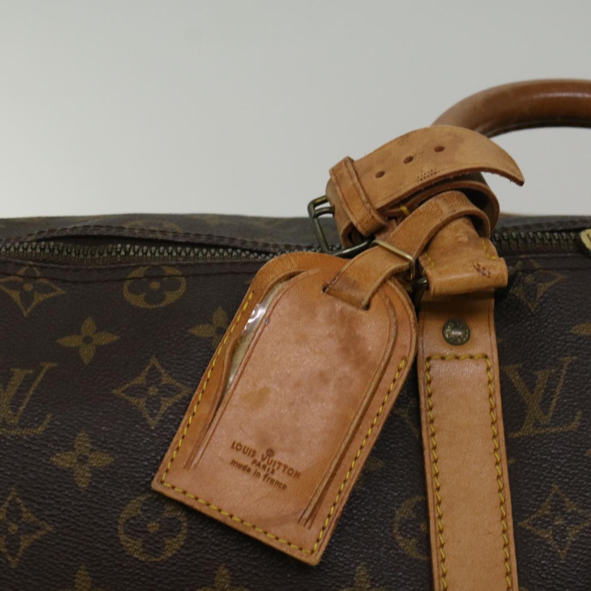 LOUIS VUITTON Monogram Keepall 50 Boston Bag M41426 LV Auth 57707