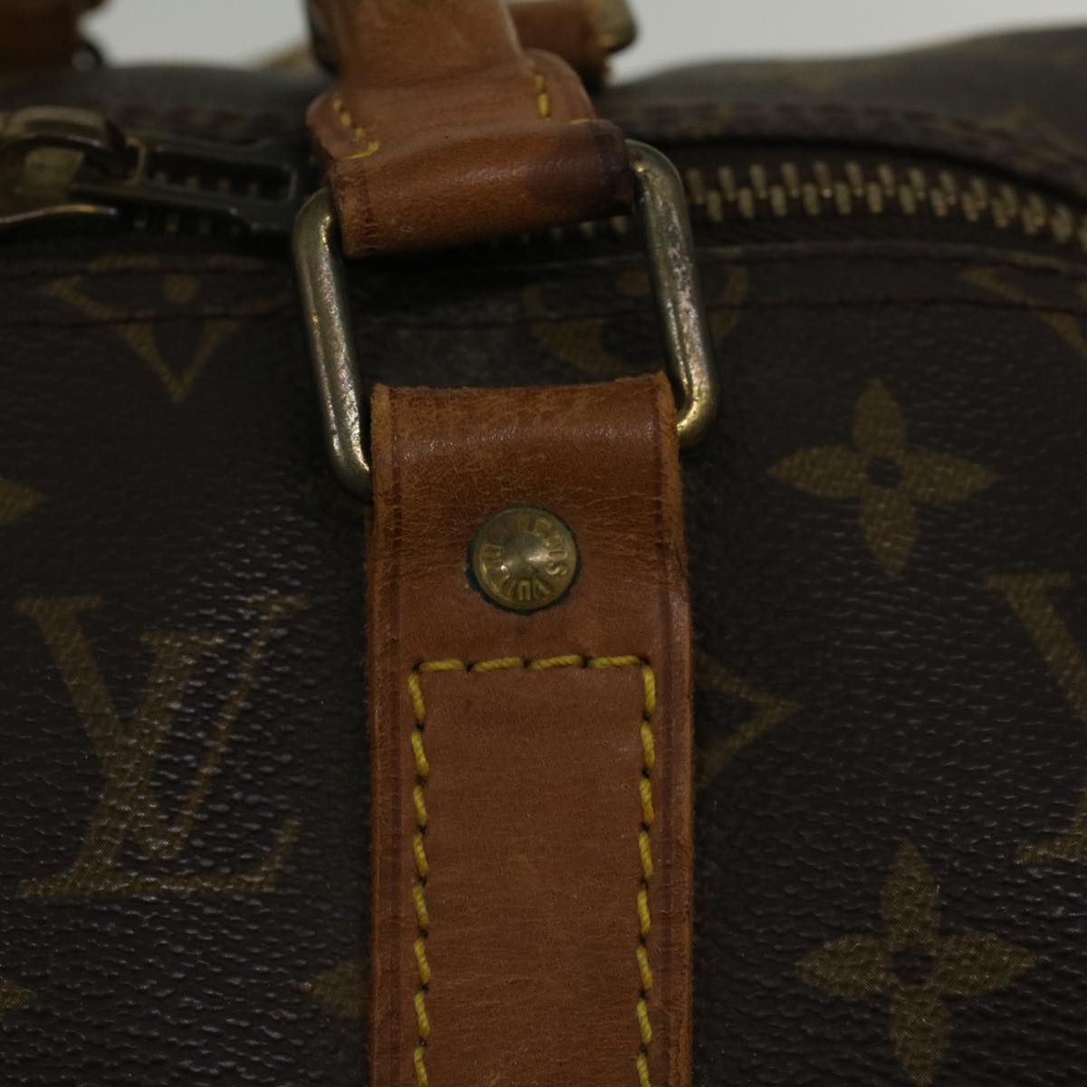 LOUIS VUITTON Monogram Keepall 50 Boston Bag M41426 LV Auth 57708