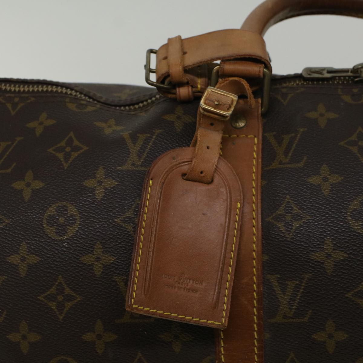 LOUIS VUITTON Monogram Keepall 50 Boston Bag M41426 LV Auth 57708