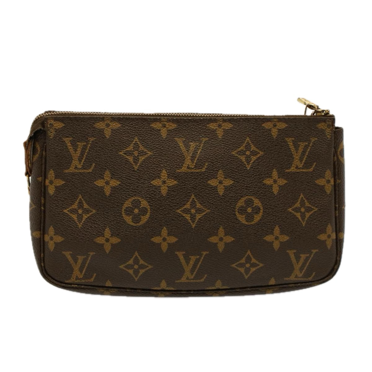 LOUIS VUITTON Monogram Pochette Accessoires Pouch M51980 LV Auth 57863