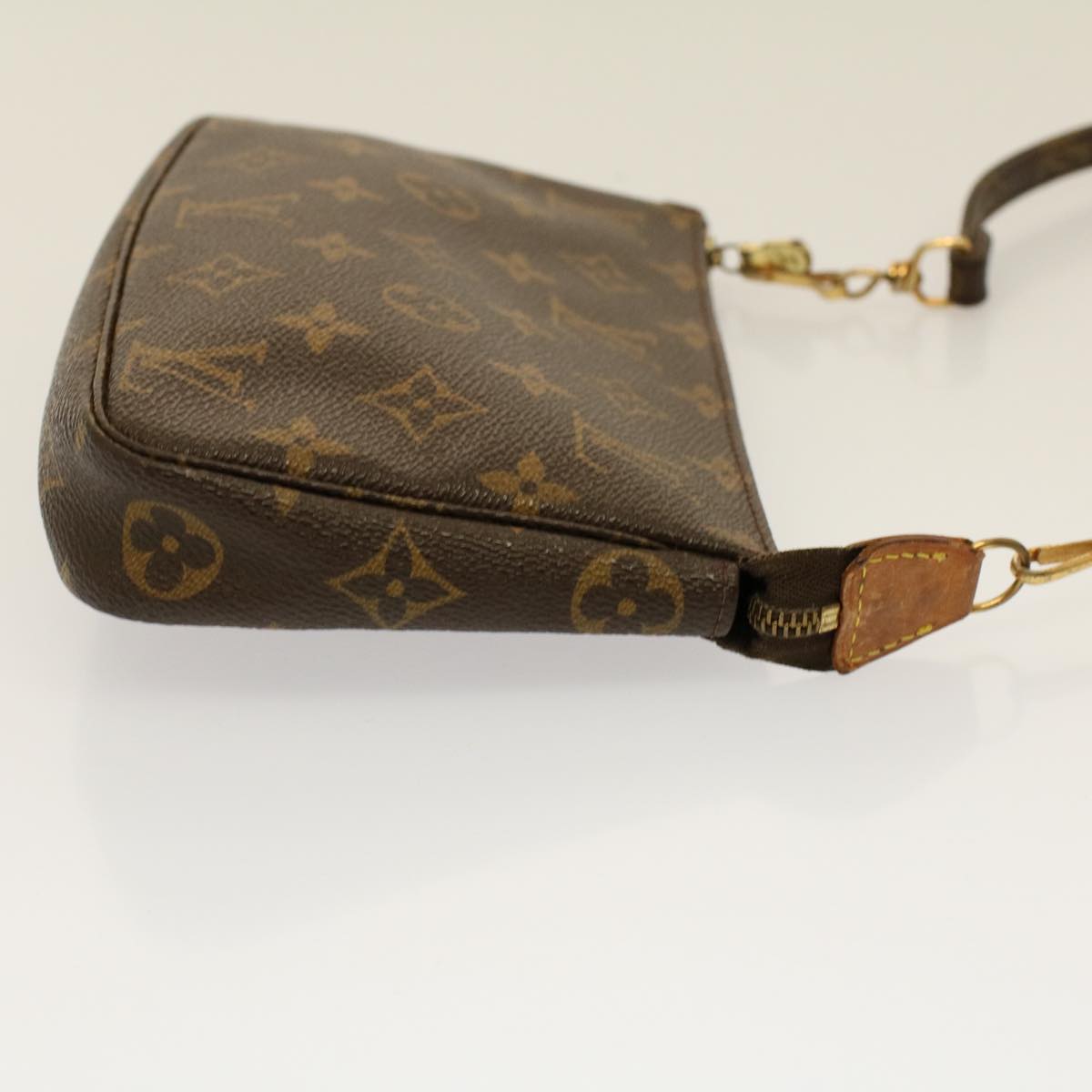 LOUIS VUITTON Monogram Pochette Accessoires Pouch M51980 LV Auth 57863