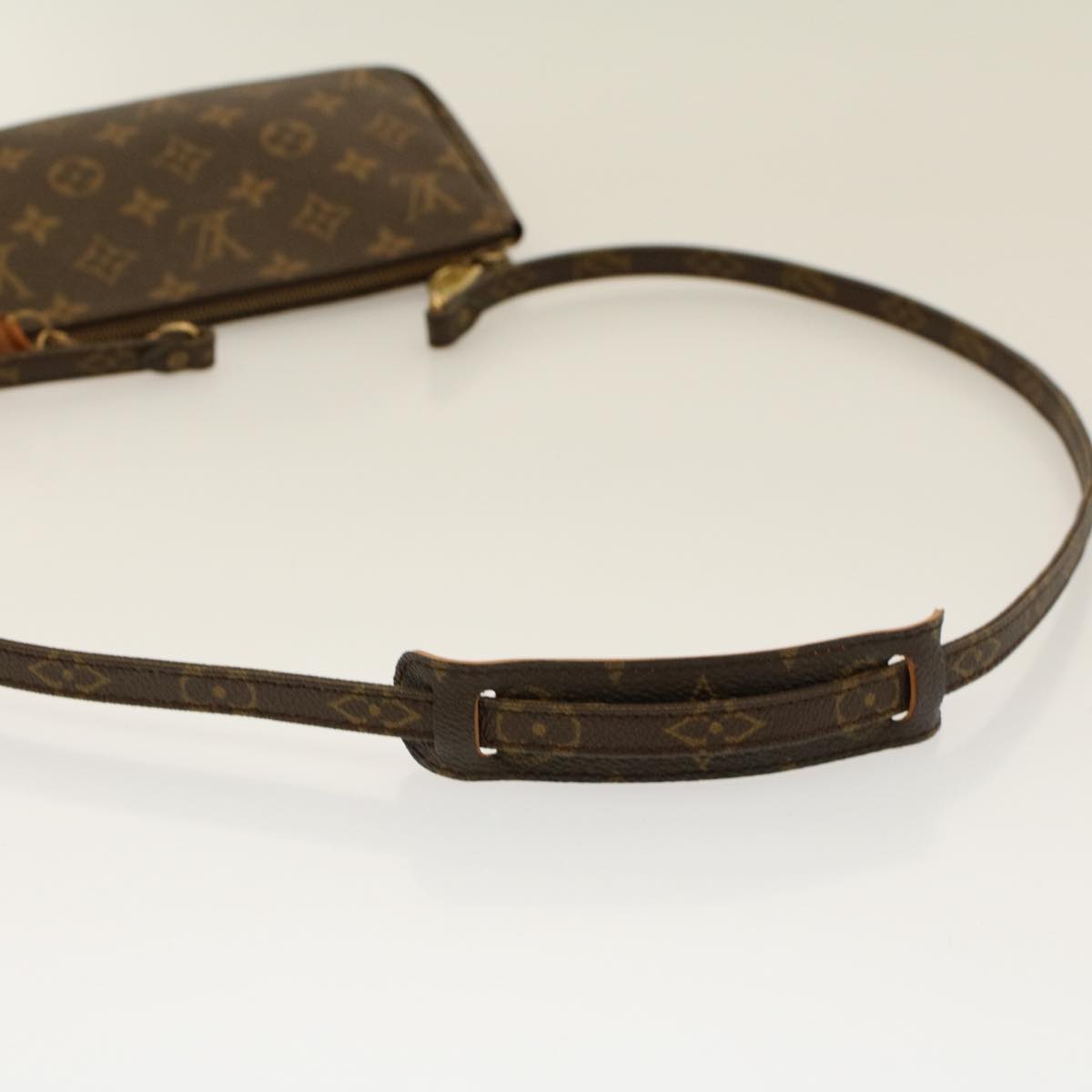 LOUIS VUITTON Monogram Pochette Accessoires Pouch M51980 LV Auth 57863