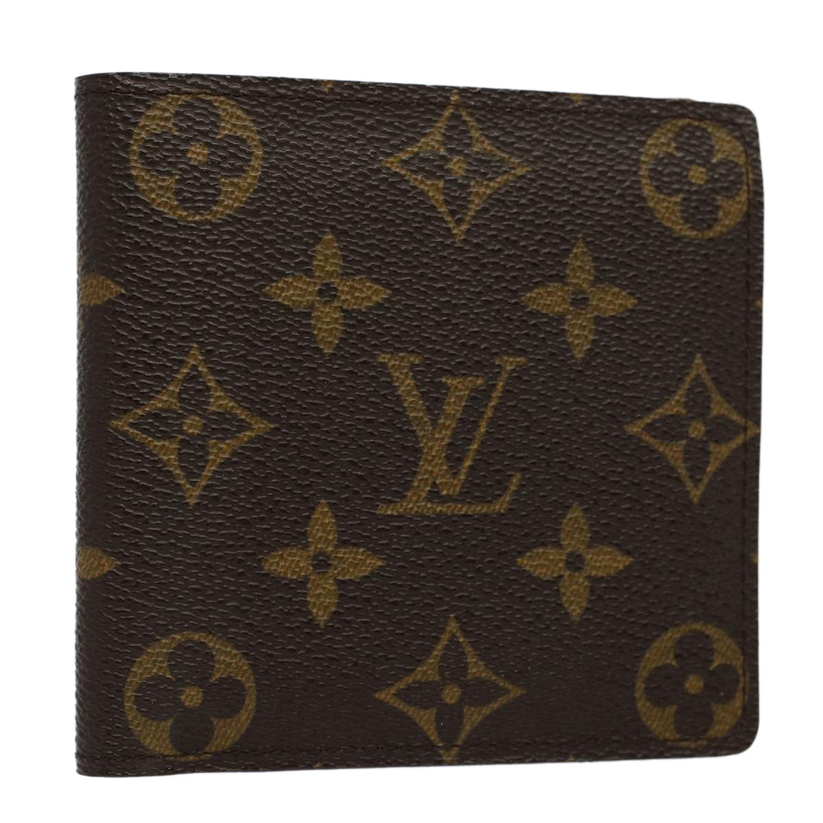 LOUIS VUITTON Monogram Portefeuille Marco Bifold Wallet M61675 LV Auth 57875