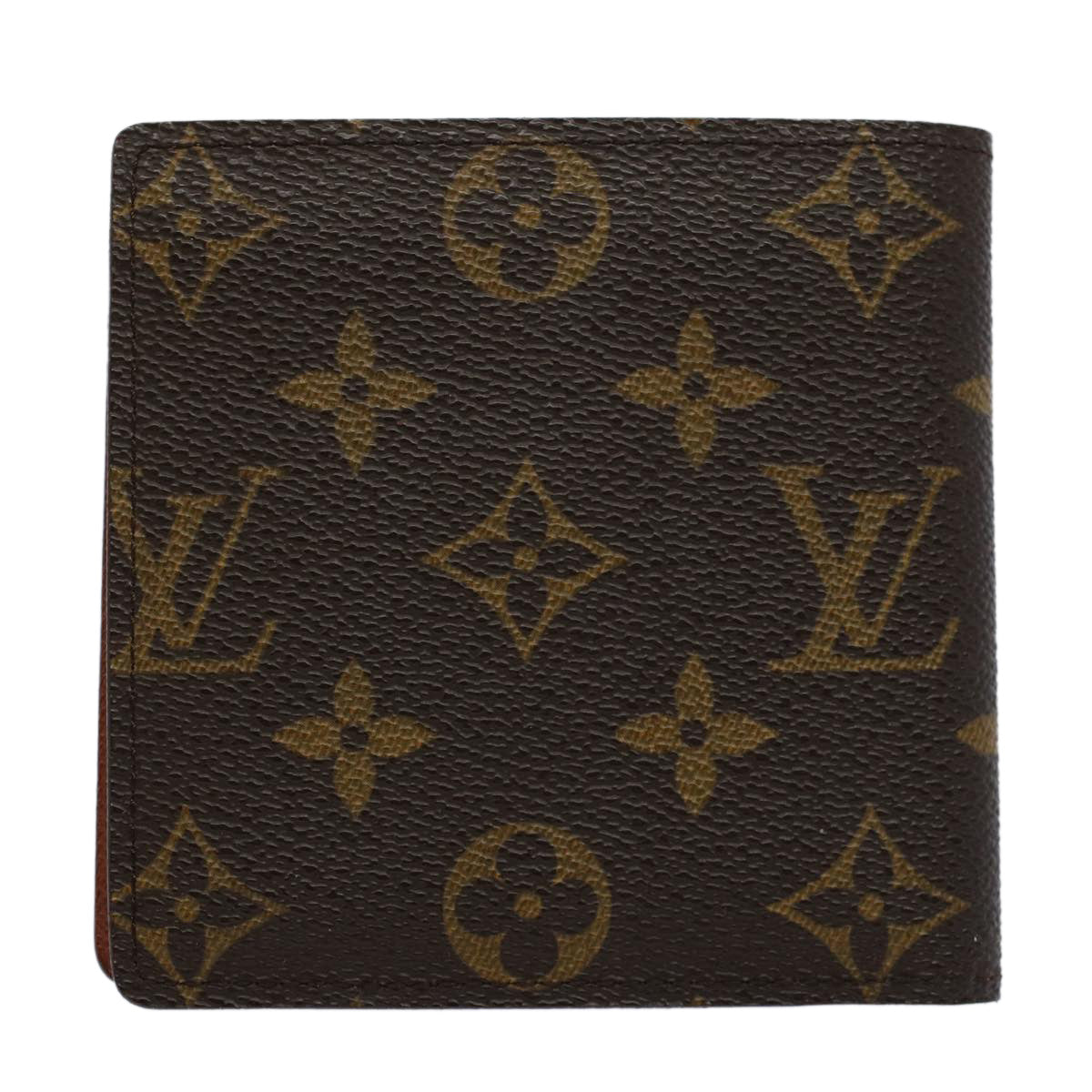 LOUIS VUITTON Monogram Portefeuille Marco Bifold Wallet M61675 LV Auth 57875