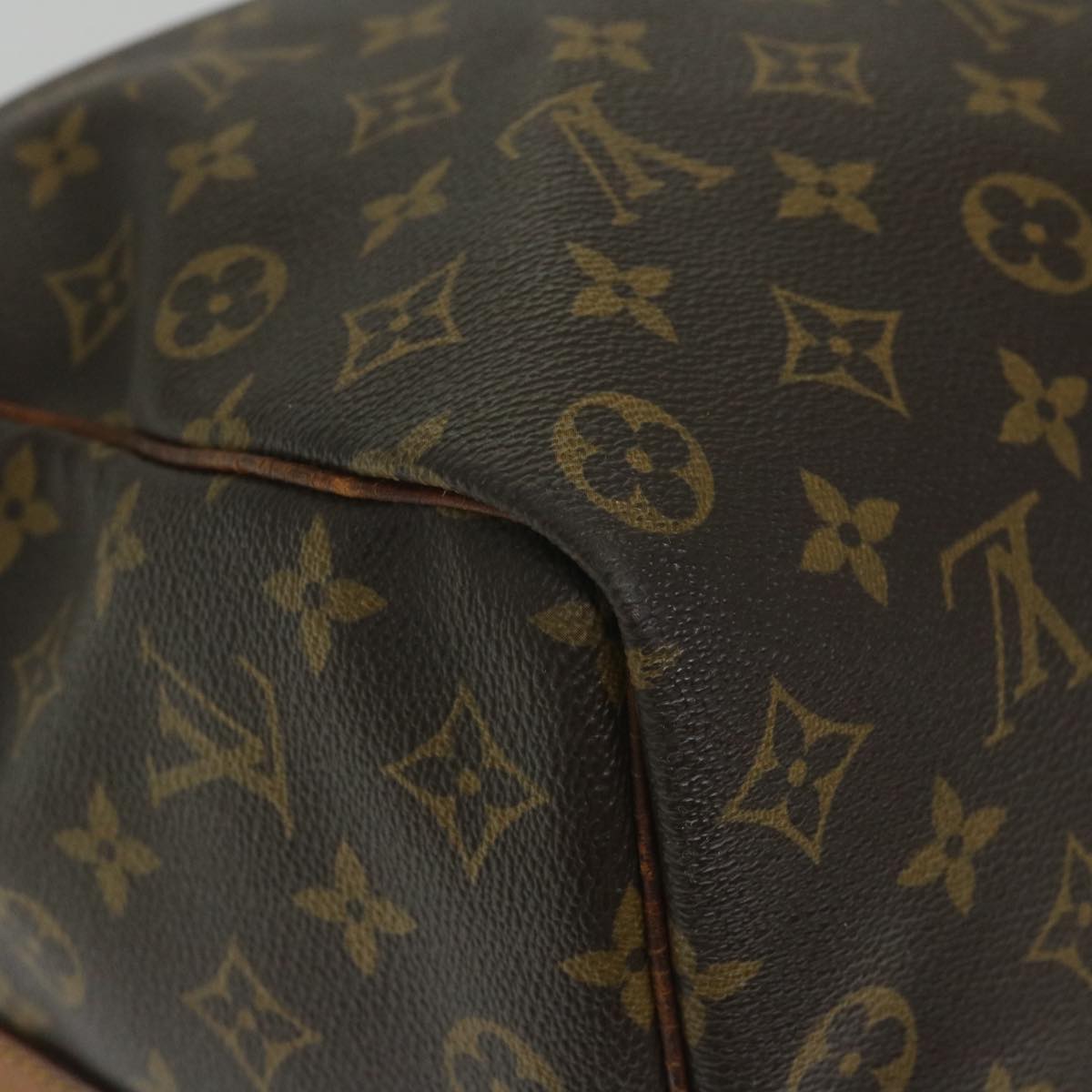 LOUIS VUITTON Monogram Keepall Bandouliere 50 Boston Bag M41416 LV Auth 57963