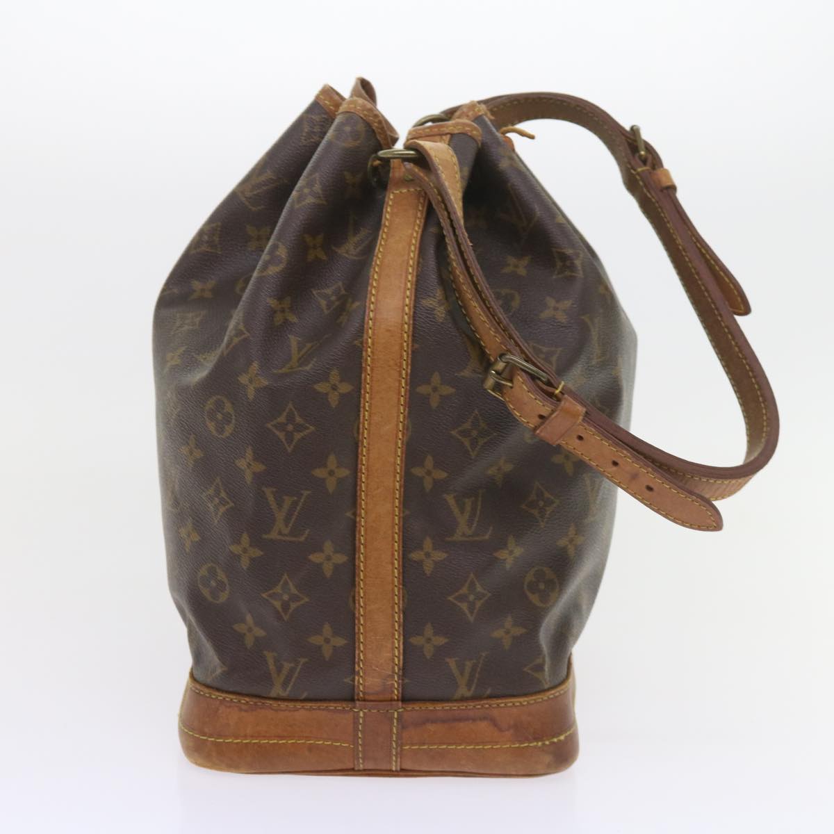 LOUIS VUITTON Monogram Keepall Bandouliere 50 Boston Bag M41416 LV Auth 57963