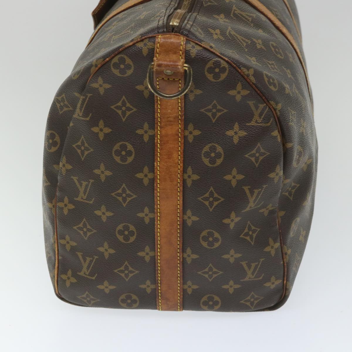 LOUIS VUITTON Monogram Keepall Bandouliere 50 Boston Bag M41416 LV Auth 57963