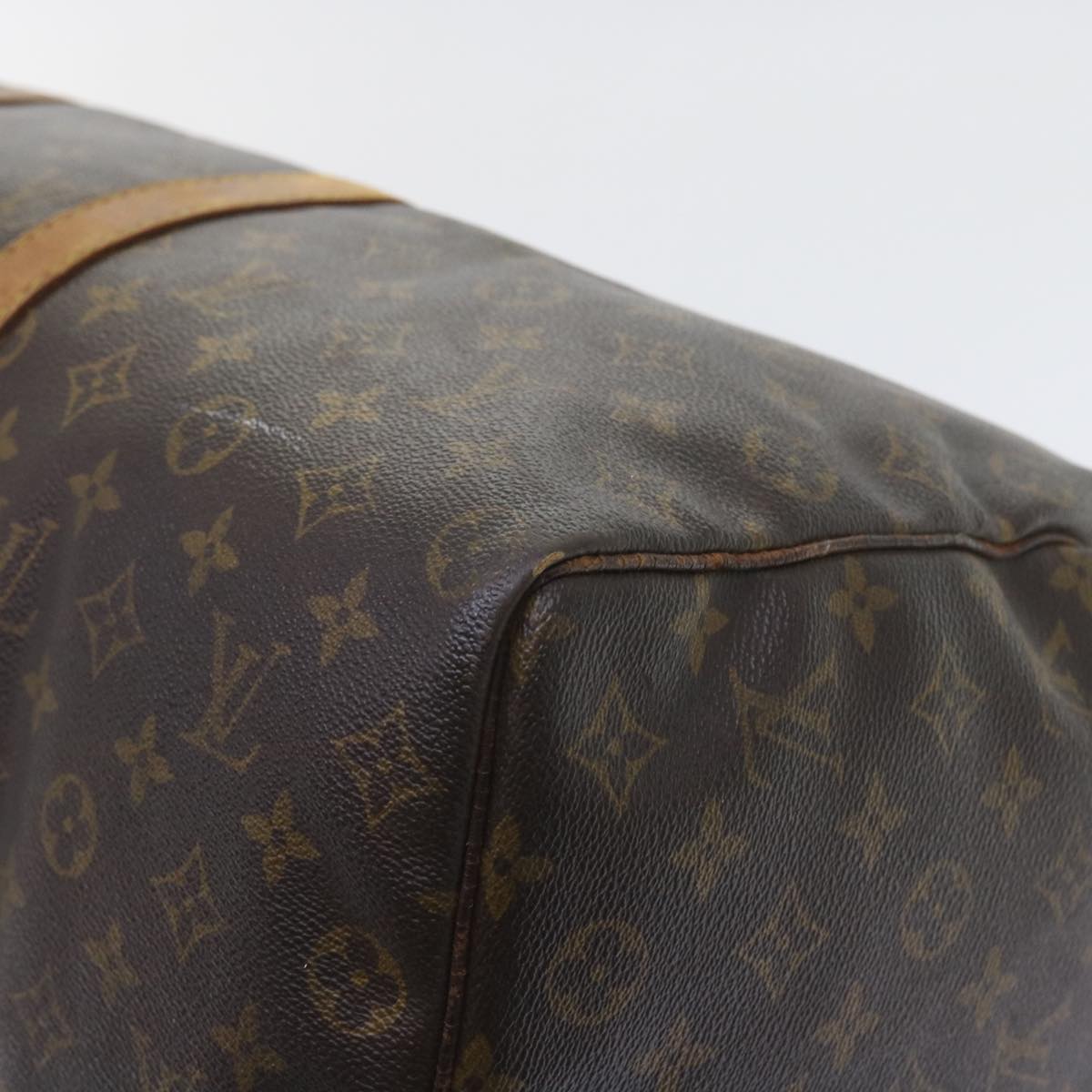 LOUIS VUITTON Monogram Keepall 50 Boston Bag M41426 LV Auth 58139