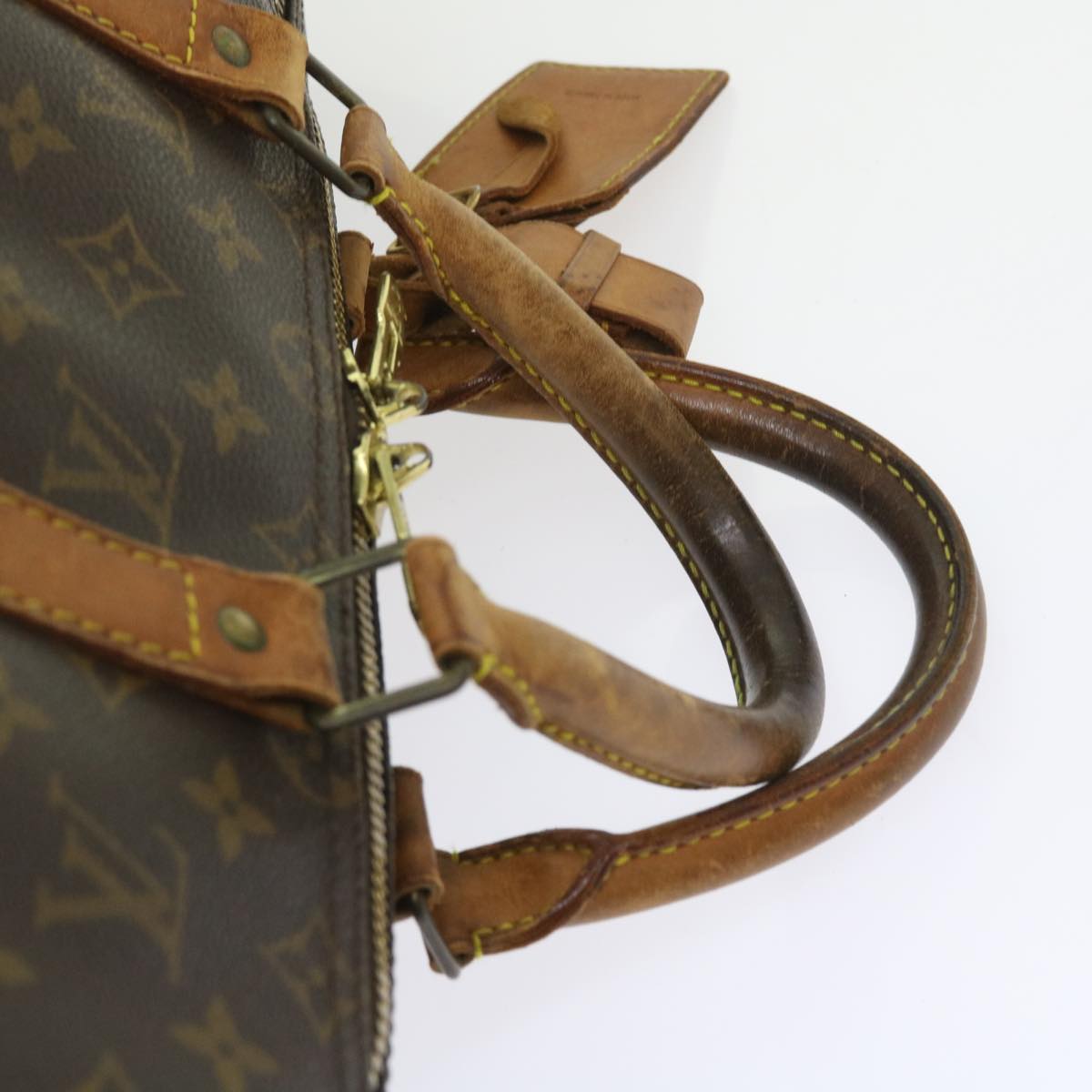 LOUIS VUITTON Monogram Keepall 50 Boston Bag M41426 LV Auth 58139