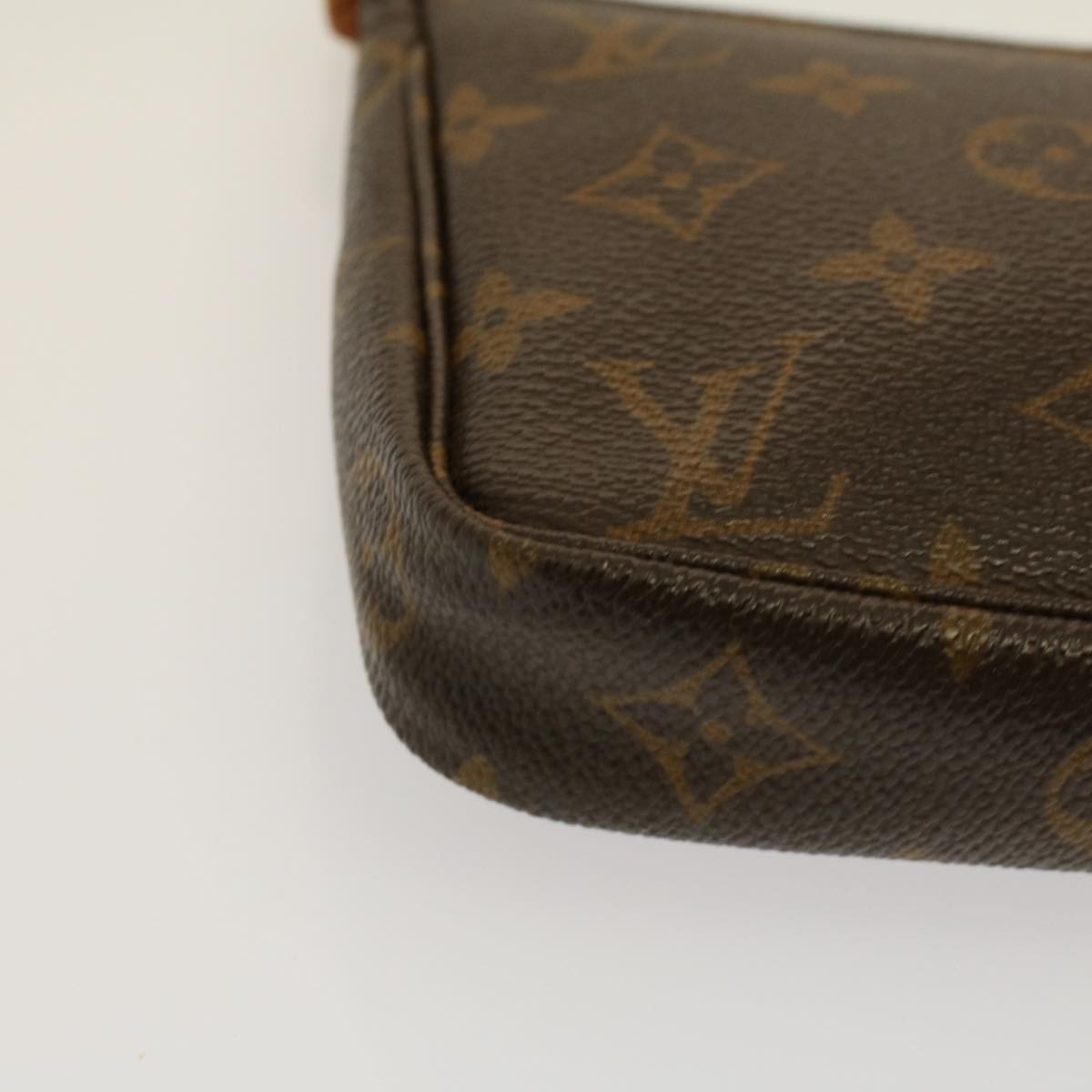 LOUIS VUITTON Monogram Pochette Accessoires Pouch M51980 LV Auth 58151