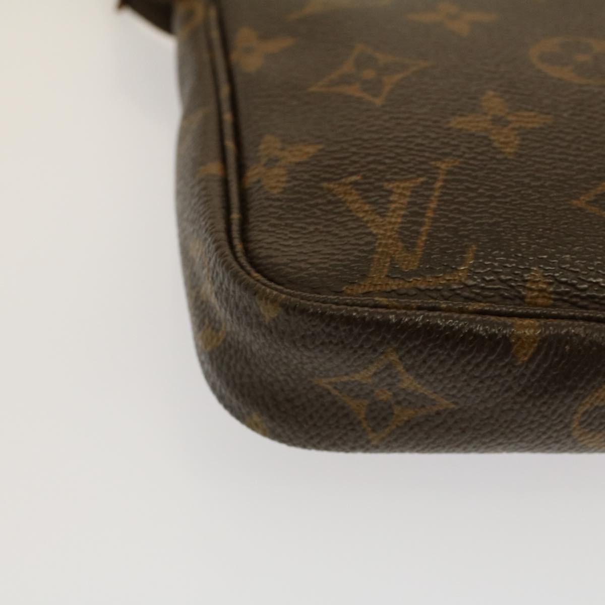 LOUIS VUITTON Monogram Pochette Accessoires Pouch M51980 LV Auth 58151