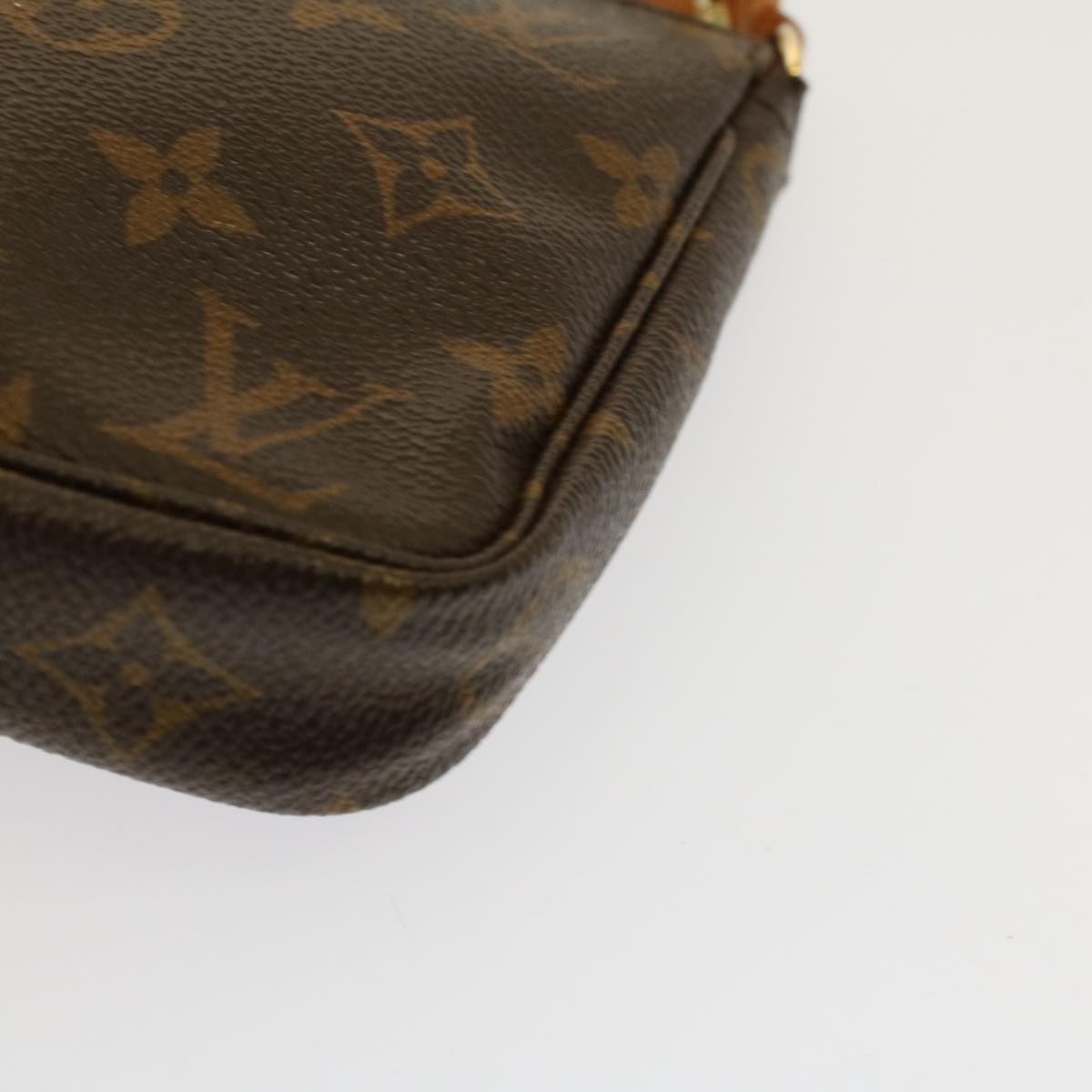 LOUIS VUITTON Monogram Pochette Accessoires Pouch M51980 LV Auth 58151