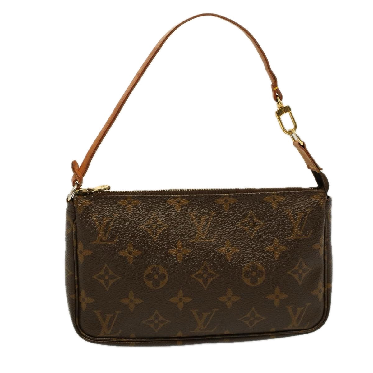 LOUIS VUITTON Monogram Pochette Accessoires Pouch M51980 LV Auth 58151