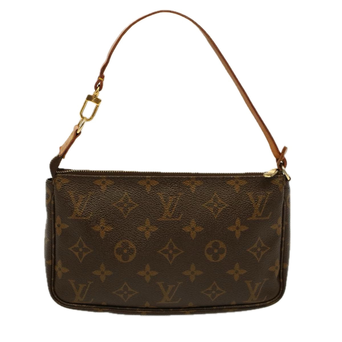 LOUIS VUITTON Monogram Pochette Accessoires Pouch M51980 LV Auth 58151