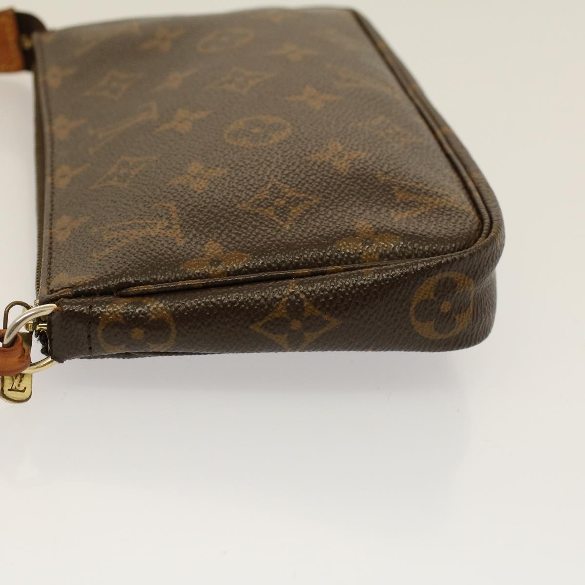 LOUIS VUITTON Monogram Pochette Accessoires Pouch M51980 LV Auth 58151