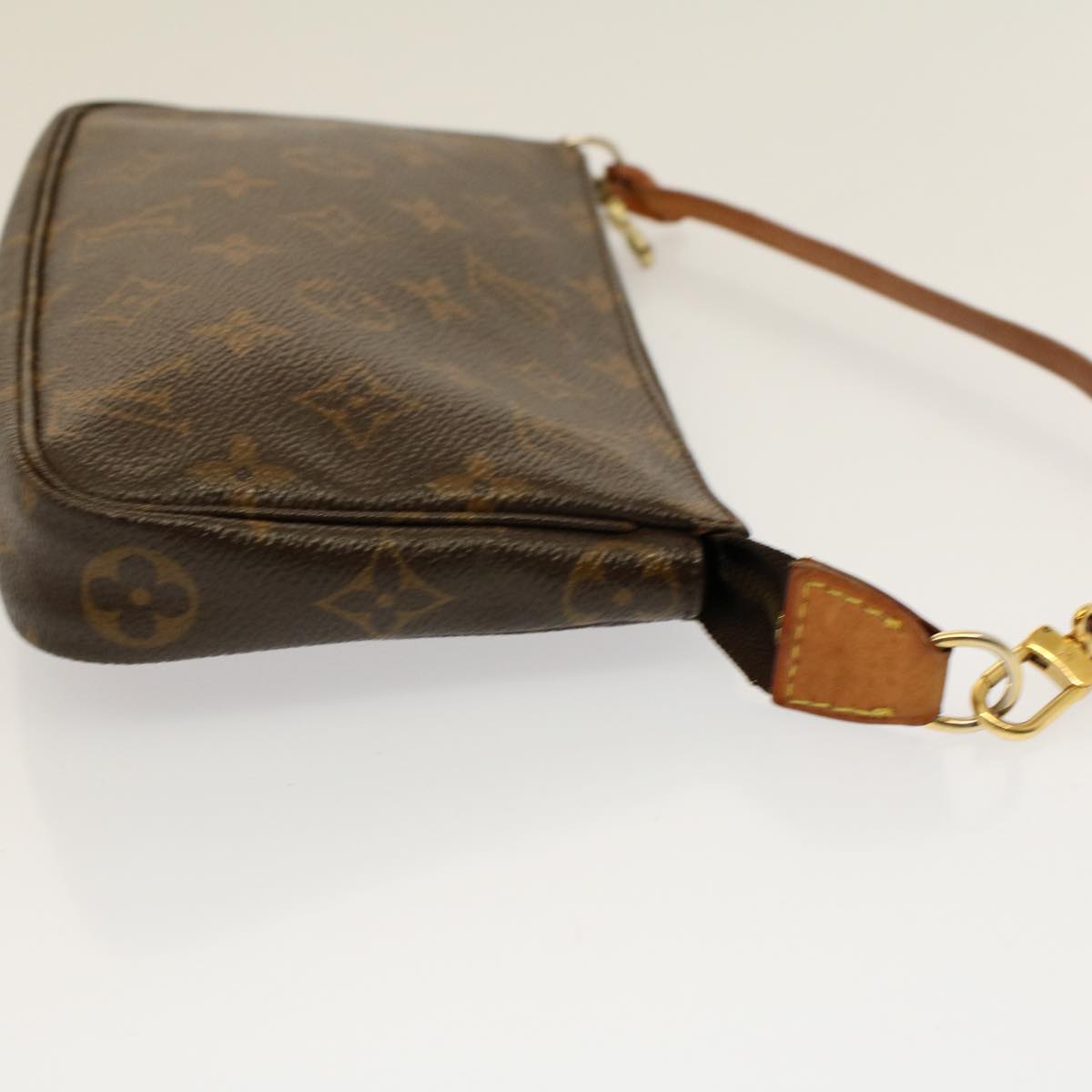 LOUIS VUITTON Monogram Pochette Accessoires Pouch M51980 LV Auth 58151