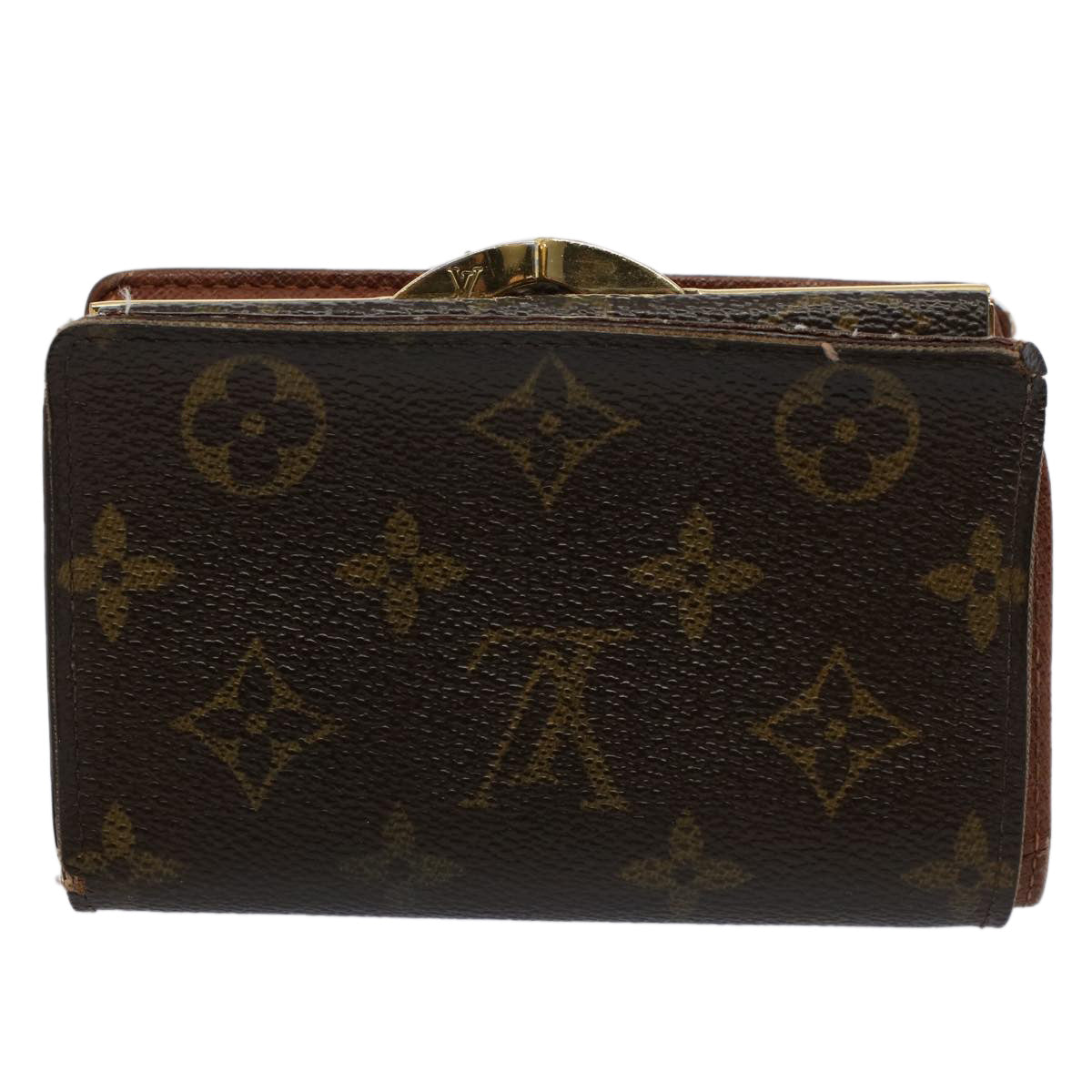 LOUIS VUITTON Monogram Portefeuille Viennois Bifold Wallet M61674 Auth 58180