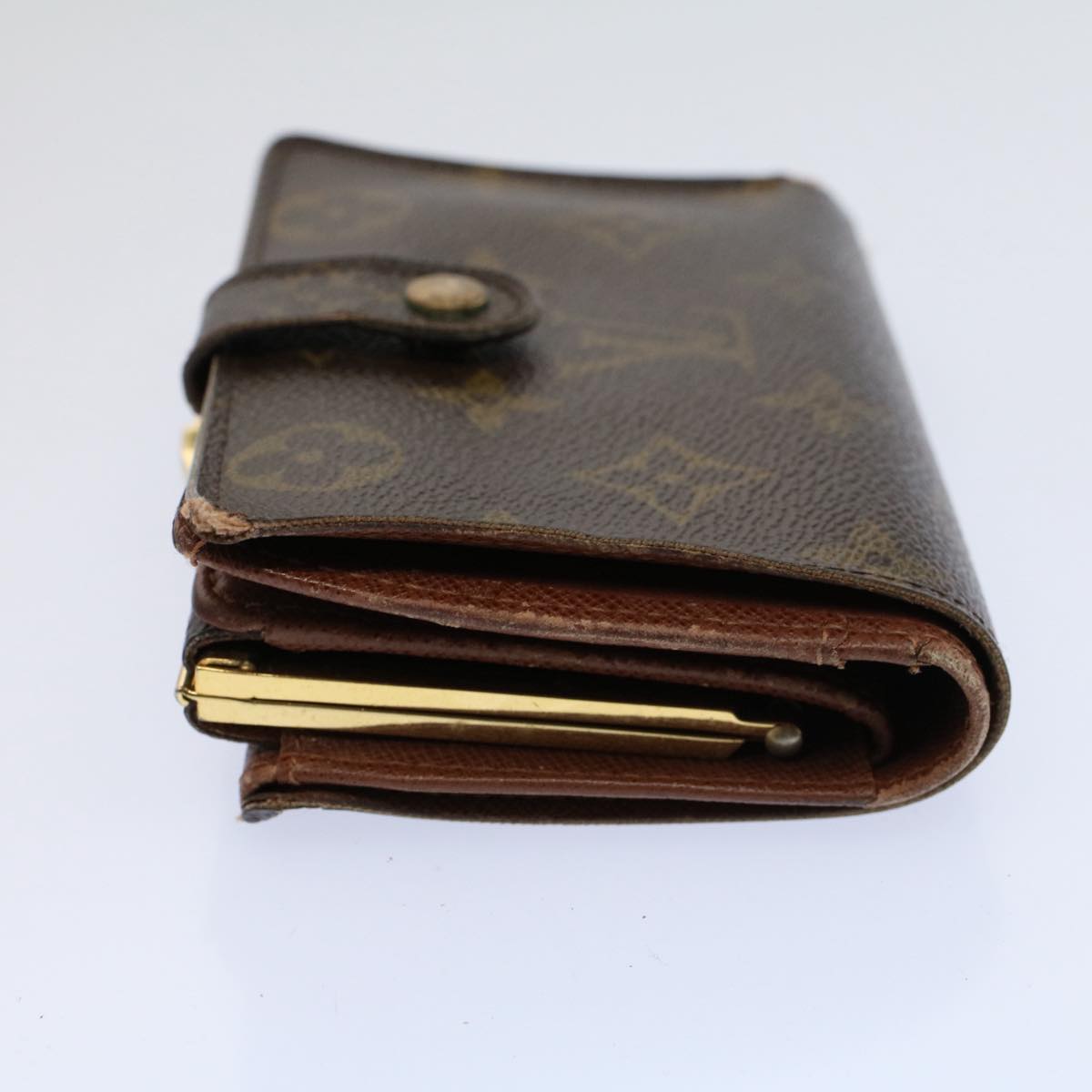 LOUIS VUITTON Monogram Portefeuille Viennois Bifold Wallet M61674 Auth 58180