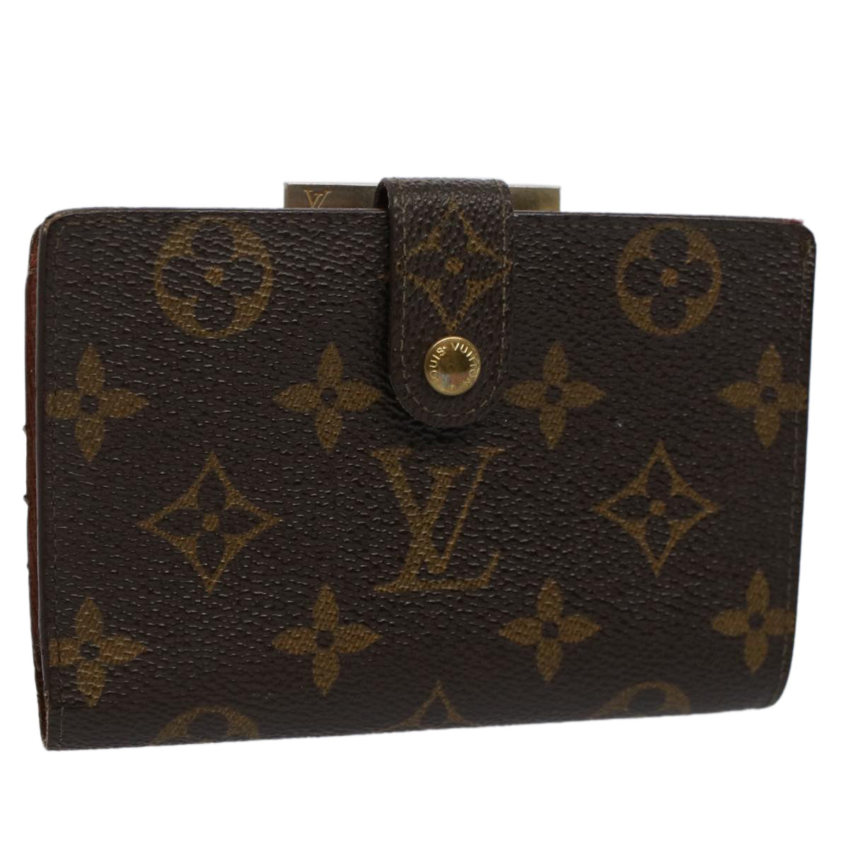 LOUIS VUITTON Monogram Portefeuille Viennois Bifold Wallet M61674 LV Auth 58196