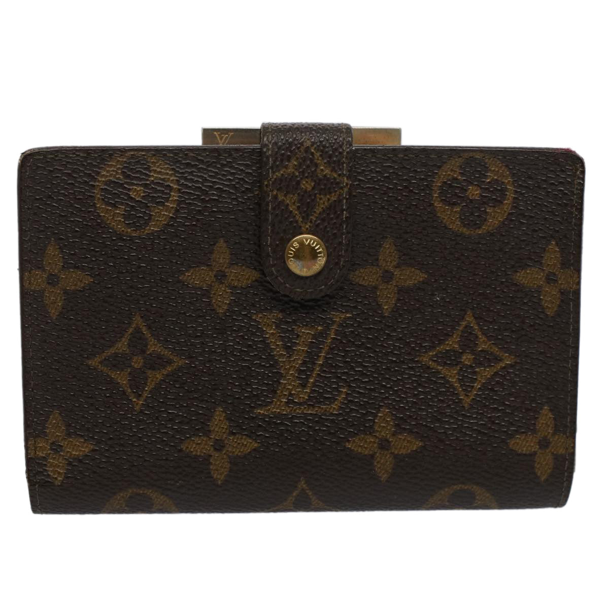 LOUIS VUITTON Monogram Portefeuille Viennois Bifold Wallet M61674 LV Auth 58196